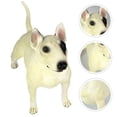 thumbnail image 4 of MOVTOTOP Bull Terrier Model Standing Dog Model Simulation Bull Terrier Dog Model Fake Puppy Model, 4 of 6