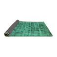 thumbnail image 2 of Ahgly Company Indoor Rectangle Oriental Turquoise Blue Industrial Area Rugs, 8' x 10', 2 of 4