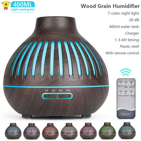 

Electric Aroma Diffuser Air Humidifier 500ML Ultrasonic Cool Mist Maker Fogger LED Lamp home Essential Oil Aroma Diffuser
