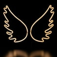 thumbnail image 5 of Northlight LED Angel Wings Neon Lighted Christmas Decoration - 17.5", 5 of 9