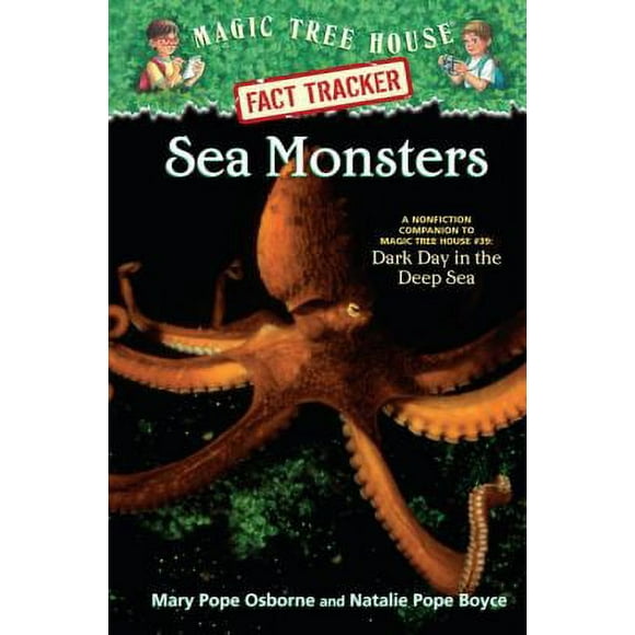Pre-Owned Sea Monsters: A Nonfiction Companion to Magic Tree House #39: Dark Day in the Deep Sea (Library Binding) 0375946632 9780375946639