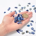 thumbnail image 3 of Natural Lazuli Beads No Hole/Undrilled Tumbled Stone Vase Filler Gems 9~20x5~7x2~6mm 1428pcs/1000g, 3 of 4
