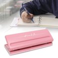 thumbnail image 1 of 6 Hole Punch, Adjustment Hole Distance Hole Punch 6 Sheet Capacity Anti Slip Metal Structure Hole Punch, 1 of 8