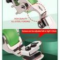 thumbnail image 6 of Versatile Adjustable Rolled Hemmer Presser Foot, Multi-function Invisible Zipper Guide Hem Foot, Sewing Machine Accessories Hemming Tool, Durable Steadilty Sewing Machine Edge Guide Bar(Green-1PC), 6 of 7
