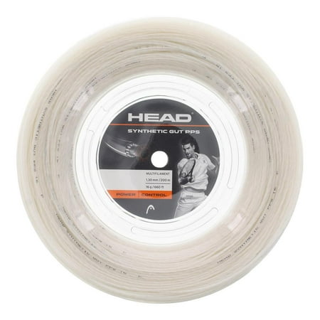 Synthetic Gut PPS 16G Tennis String Reel White