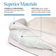 thumbnail image 5 of Large Dog Bed w/ Solid 4" Memory Foam, Waterproof liner, YKK premium zippers. [Sandstone, 36x28x9 - sized for Medium & Large Dogs]., 5 of 7