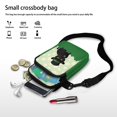 thumbnail image 7 of HELLHERO with Zipper Crossbody Bags, Polyester Travel Crossbody Purse for Men, Women, Turtles, 7 of 7