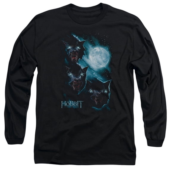 The Hobbit - Three Warg Moon - Long Sleeve Shirt - Large