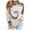 Grey, variant on Vedolay Womens Long Sleeve T Shirts Long SleeveSweatshirt Casual Tunic Tops Loose Fall Blouse Brown,L