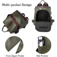 thumbnail image 4 of SPEKSEE PU Leather Backpack Purse for Women, Convertible Anti‑theft Travel Backpack, Large Capacity Casual Daypack, Multi‑Pocket Shoulder Bag with Headphone Hole for Work Travel Daily Use, 4 of 7