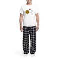 thumbnail image 5 of CafePress - Cookie Loves Milk Men's Light Pajamas - Men's Light Loose Fit Cotton Pajama Set, 5 of 7
