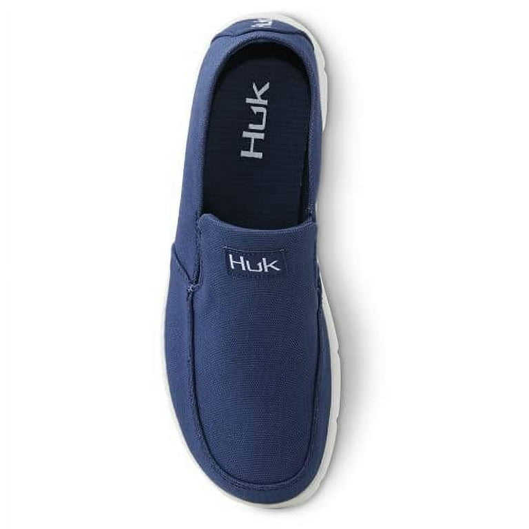 HUK Brewster Slip On Shoe | Wet Traction Fishing & Deck Shoes, Sargasso  Sea, 9