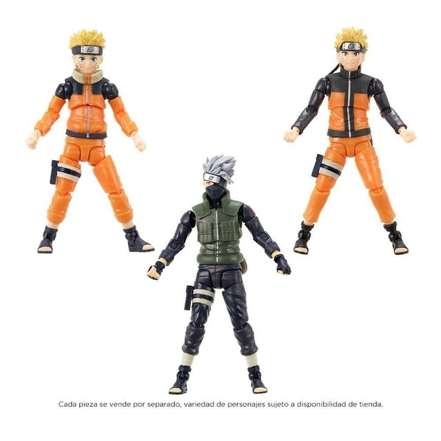 Figura de Acción Bandai Naruto 5 Pulgadas Varios Modelos 1 Pieza