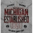thumbnail image 2 of Michigan Outdoor Sailing Adventure Men's Graphic T Shirt Tees Brisco Brands S, 2 of 4