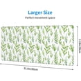 thumbnail image 3 of Green Leaves Gaming Mouse Pad Large Mouse Pad (31.5x11.8 Inch) Non-Slip Rubber Base Large Desk Mat Desk Protector for Home Office Gaming Work, 3 of 6
