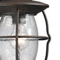 thumbnail image 2 of Elk Home 6-Inch Wide Outdoor Village Wall Sconce Weathered Charcoal, 2 of 5