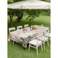thumbnail image 3 of Outdoor Tablecloth with Umbrella Hole and Zipper, Christmas Rectangle Table Cloth 52x70 Inch Waterproof Tablecloth, Pine Cones Botanical Xmas Rustic Picnic Table Cover for Patio Camping, 3 of 7