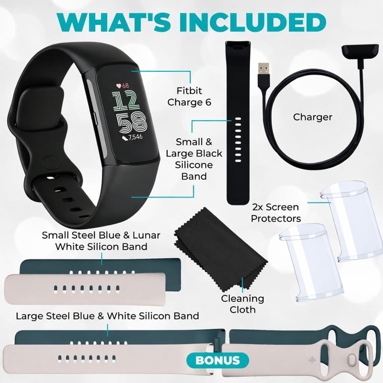 Fitbit, Fitness Tracker, Heart Rate, GPS, Sleep and Stress