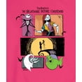 thumbnail image 2 of Nightmare Before Christmas - Creepy Comic Jack And Sally - Men's Crew Fleece Sweatshirt, 2 of 4