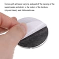 thumbnail image 4 of Unique Bargains Self Adhesive Mini Appliances Nylon Caster Wheels 360 Rotation, Transparent 8 Pack, 4 of 7