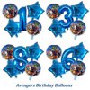 Marvel Avengers Party Supplies Deluxe Balloon Characters Decoration Bundle Customize the age