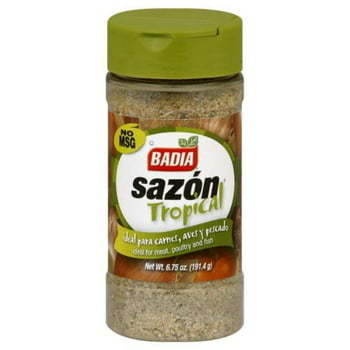 Badia Sazón Tropical, Spices & Seasoning, 6.75 oz