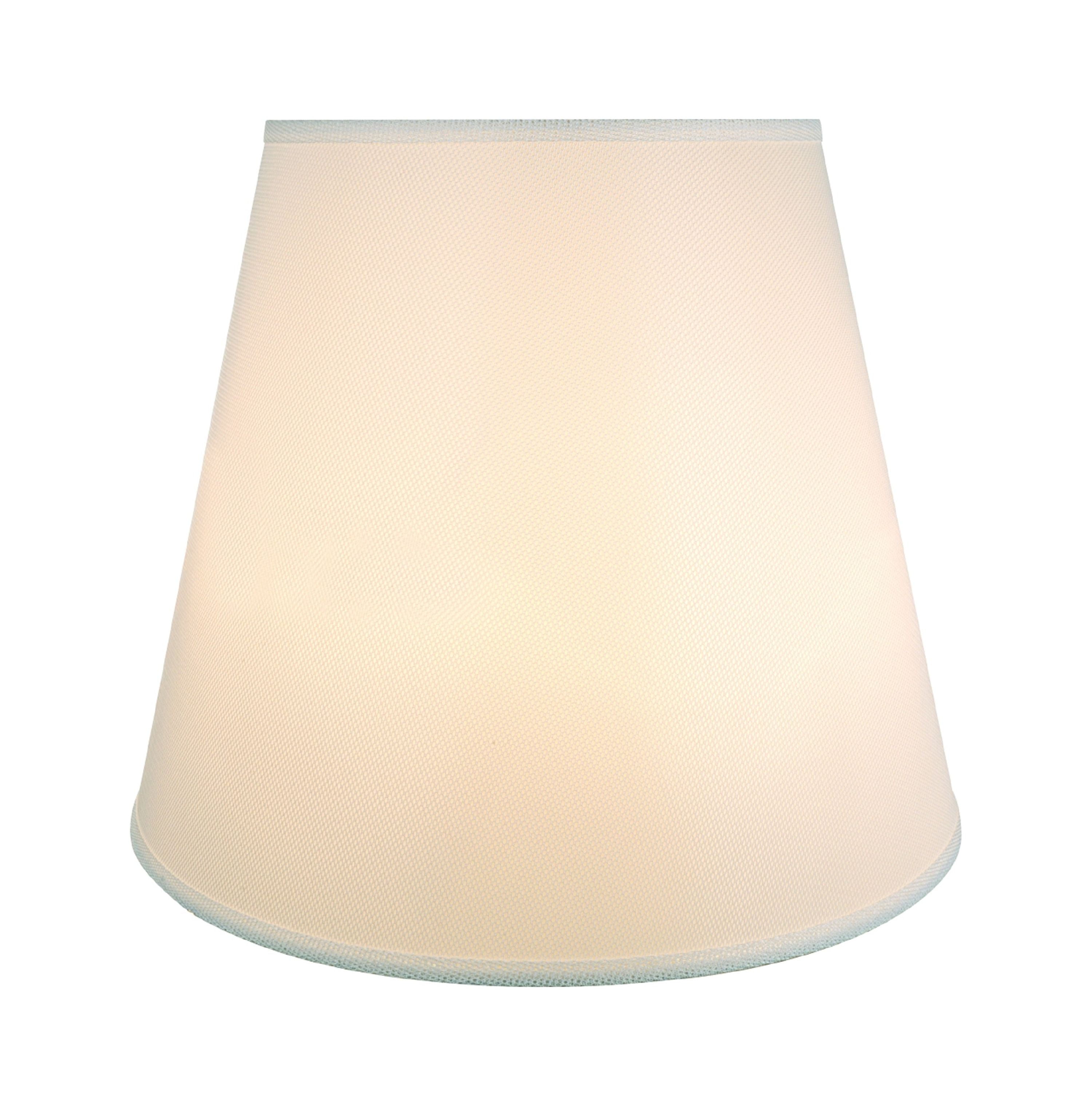 Aspen Creative 32802 Transitional Hardback Empire Shape Spider Construction Lamp Shade in White, 18" wide (11" x 18" x 15")