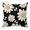 White, Black, Yellow, variant on Throw Pillow Covers, White Daisy Farmhouse 16x16 Pillow Covers for Couch/Sofa/Bed, Garden Floral Bees Blue Wooden Decorative Square Linen Cushion Pillowcase for Home Decor