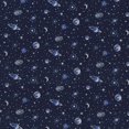 thumbnail image 2 of Fabric Tradtions 44" x 1 yd 100% Cotton Planet Star Apparel Fabric, Blue, 2 of 4