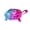 Blue pink, variant on Collectible Art Glass Miniature Glass Turtles Figure Animal Miniature Figurines Table Ornaments Turtles Statue