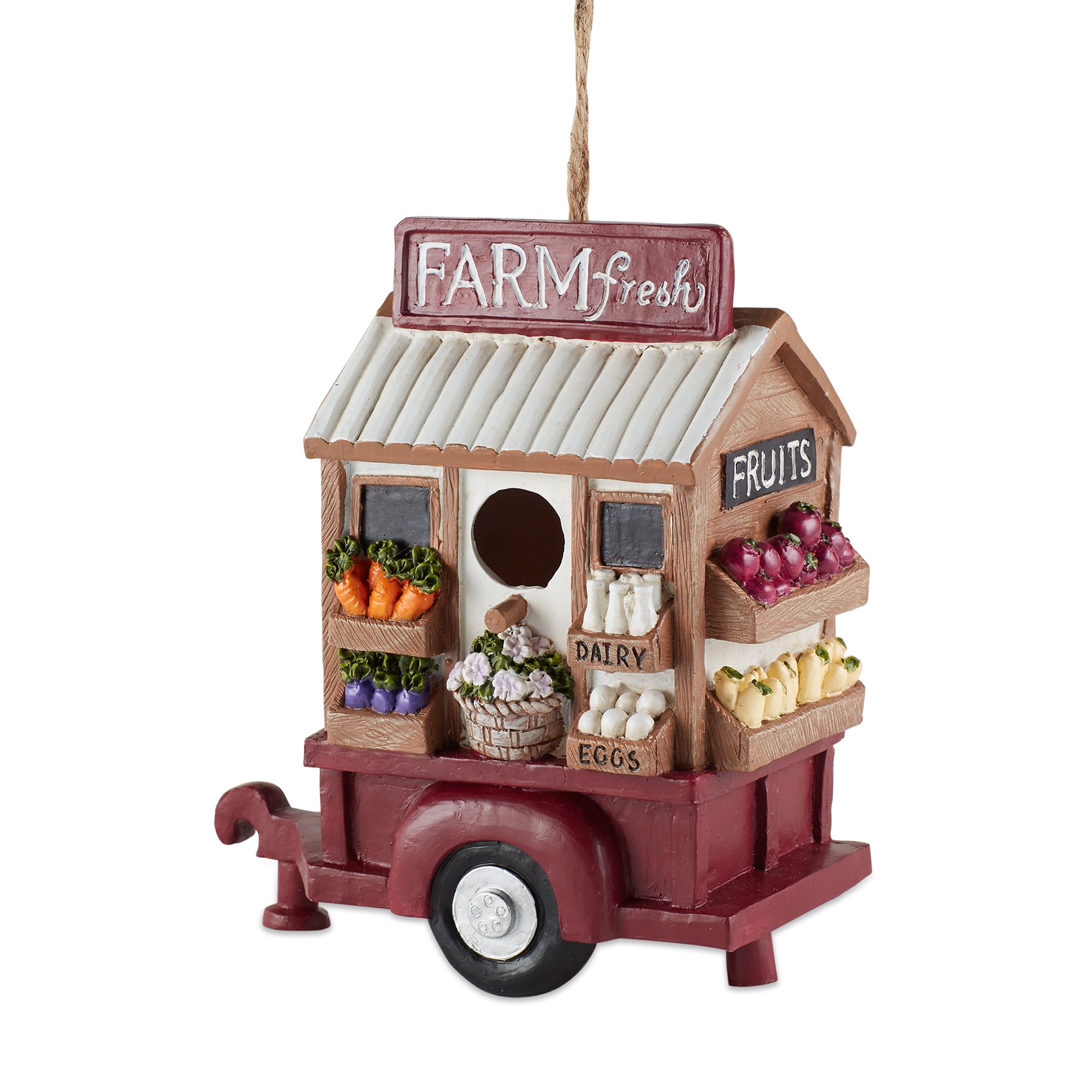 Zingz & Thingz Farm Fresh Birdhouse