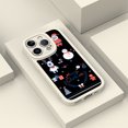 thumbnail image 4 of Proteja su iPhone con una elegante funda de goma TPU a prueba de golpes con un moderno patrón de dibujos animados, 4 of 4