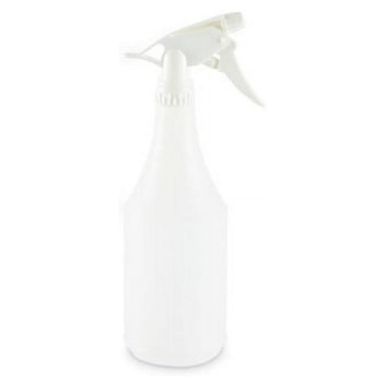 Central Exclusive 24 oz Clear Plastic Spray Bottle with Embossed Scale - 3 1/4Dia x 11 1/4H