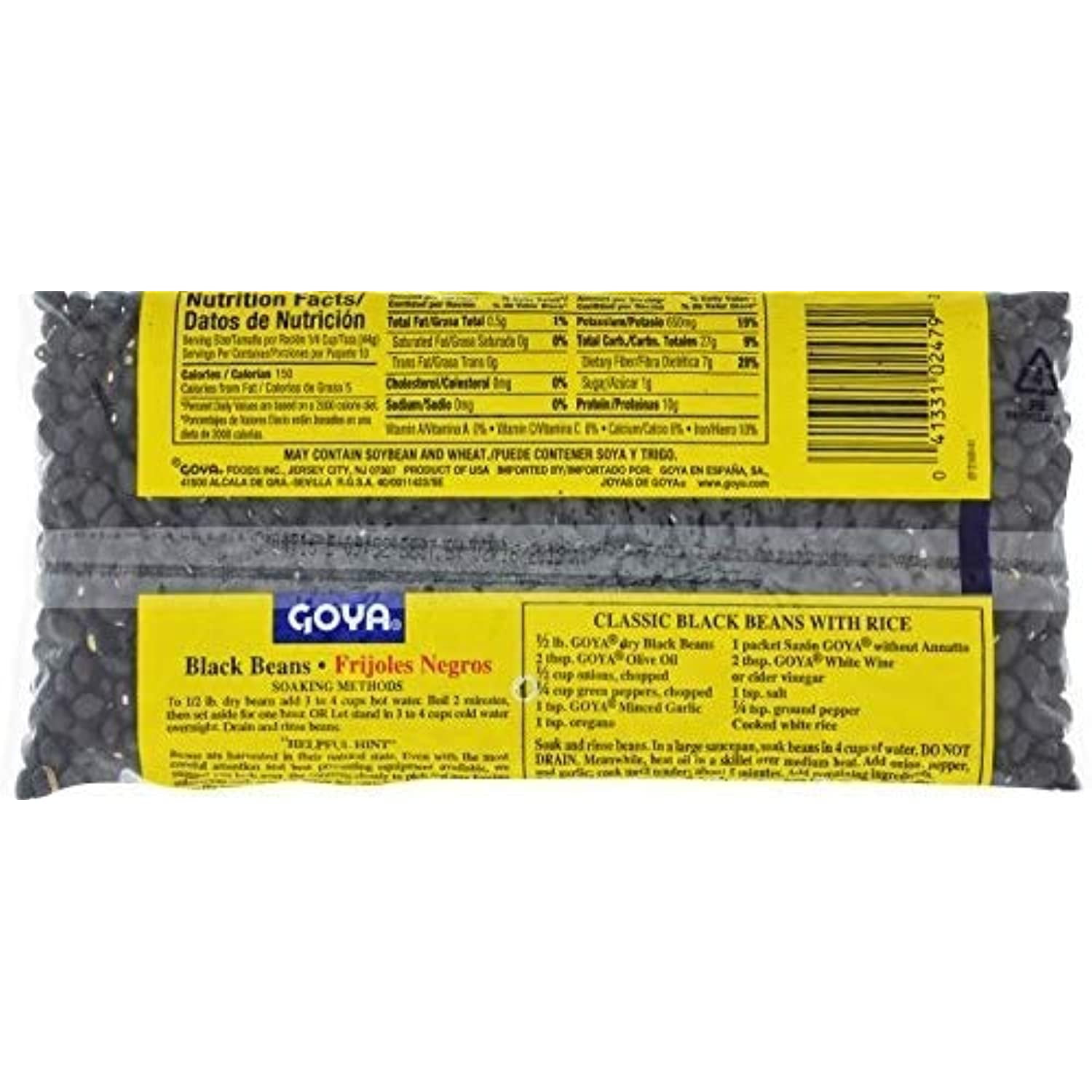 Goya Dried Black Beans 