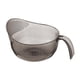 thumbnail image 2 of Colador de lavado con asa Colador de lavado de arroz Colador portátil multiusos de cocina Gris, 2 of 7