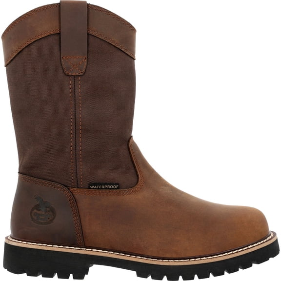 Georgia Boot Core 37 Steel Toe Waterproof 10" Pull-On Work Boot