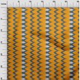 thumbnail image 2 of oneOone Tissu en Viscose Chiffon Imprimé Chevron Ikat au Mètre 42 Pouces de Large, 2 of 4