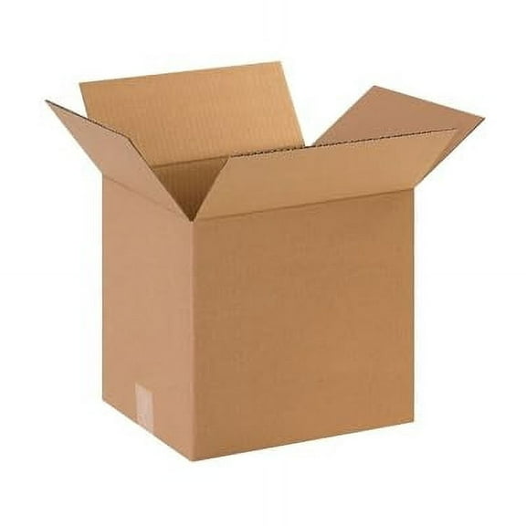 BOX USA Moving Boxes 13"L x 10"W x 13"H Medium 25-Pack | Corrugated Cardboard Box for Packing, Moving and Storage 13x10x13 131013