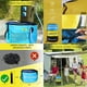 thumbnail image 3 of Riwesomey RVs Caravans Motorhome Manguera Bolsa de almacenamiento de combustible Bolsa de malla con cordón transpirable para exteriores Herramientas eléctricas Negro, 3 of 6