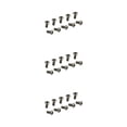 thumbnail image 4 of Greeniant Paquete de 12 tornillos M5 para freno de disco, piezas de repuesto, accesorio para bicicleta Type1 NO1, 4 of 6
