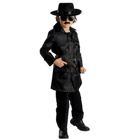 dress up america  boys' spy agent costume