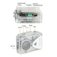 thumbnail image 2 of EIGTHTAIL Lecteurs de Cassettes Portables Radio FM AM Baladeur Lecteur de Cassettes Haut-Parleur Intégré, 2 of 7