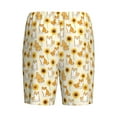 thumbnail image 4 of Yiaed Shiba Inu Sunflower for Men's Soft Sleep Pajama Short Lounging Pajama Shorts-3X-Large, 4 of 8