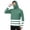 Dark Green, variant on LTTVQM Adult Mens Loose Fit Cooling Sun Hoodie UPF 50 Simple Horizontal Two Tone Stripe Print Built-in Neck Shield Long Sleeve Kayaking Lake Fishing Outfit Royal Blue L
