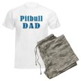 thumbnail image 6 of CafePress - Pitbull Dad Men's Light Pajamas - Men's Light Loose Fit Cotton Pajama Set, 6 of 7