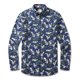thumbnail image 3 of Camisas hawaianas con estampado 3D de gaviota para hombre, camisas de manga larga para fiestas, blusas de gran tamaño con estampado de pájaros, ropa masculina, blusas Harajuku, 3 of 5