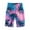 Blue, variant on Rezuofi 1 Pcs Hawaiian Shorts for Women Drawstring Elastic Waist Bermuda Shorts Tropical Print Casual Loose Shorts with Pockets