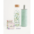thumbnail image 2 of Waterdrop BPA Free Glass Water Bottle Insulating Neoprene Sleeve & Bamboo Lid,Clean, 20 Fluid Ounces, 2 of 6