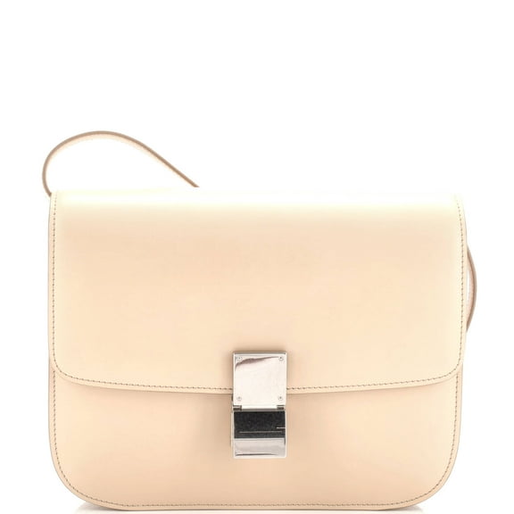 Pre-Owned CELINE Classic Box Bag Smooth Leather Medium By Rebag