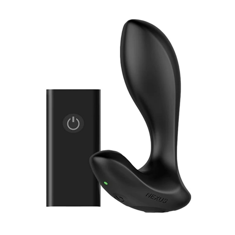 Nexus Duo Vibrating Butt Plug - Black 